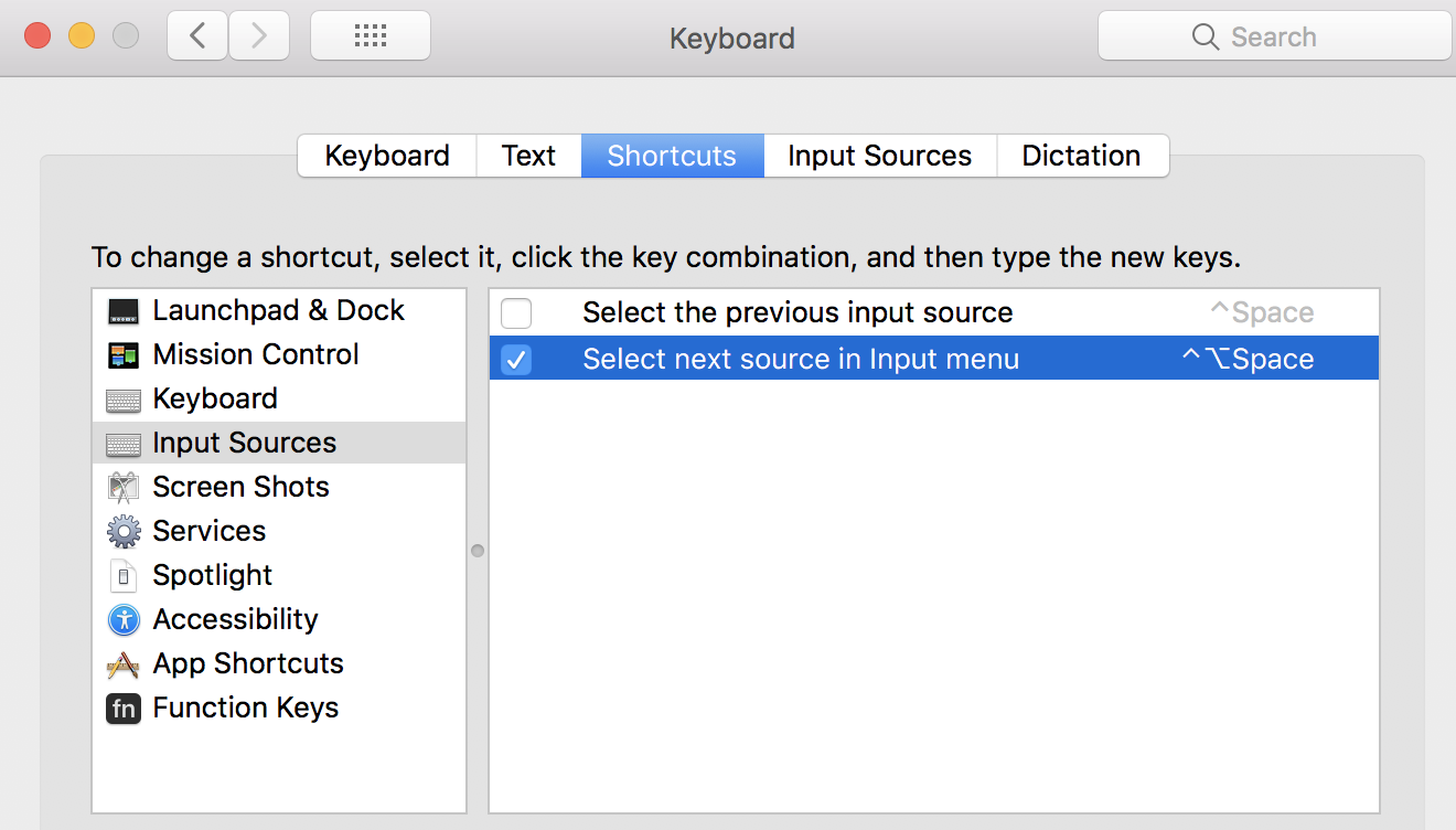 how to switch keys on mac keyboard