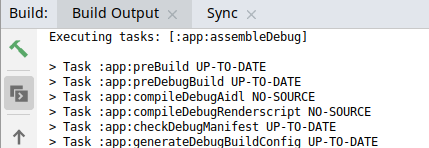 Android Studio: How to display compiler error output