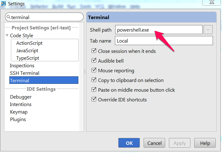 Терминал INTELLIJ idea. INTELLIJ idea Terminal.