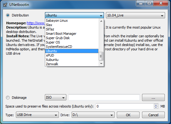 linux windows iso to usb